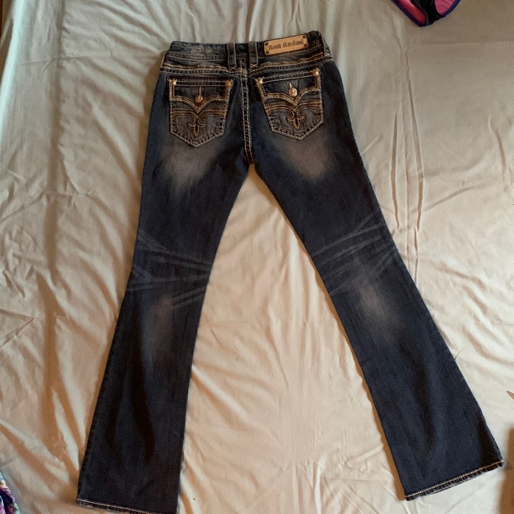 Woman’s Rock Revival boot cut jeans